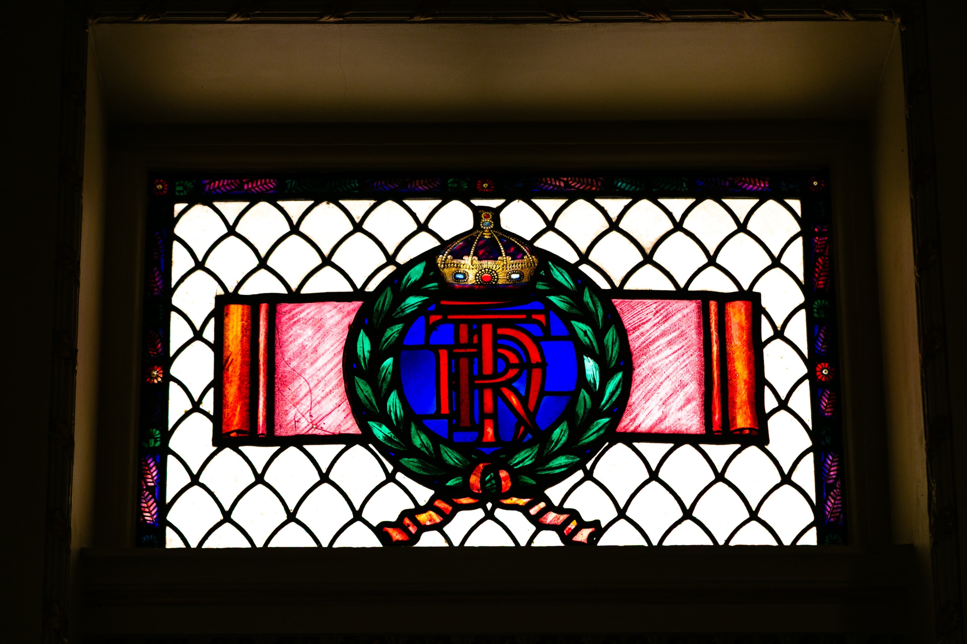 The Royal Cipher in Glass