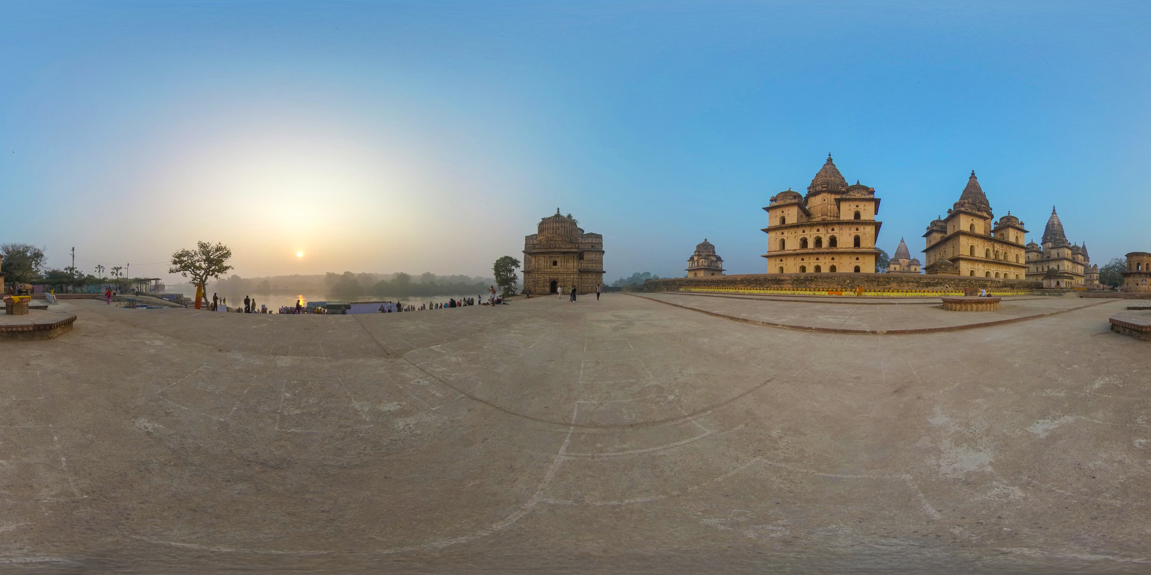 Golden Dawn at Orchha