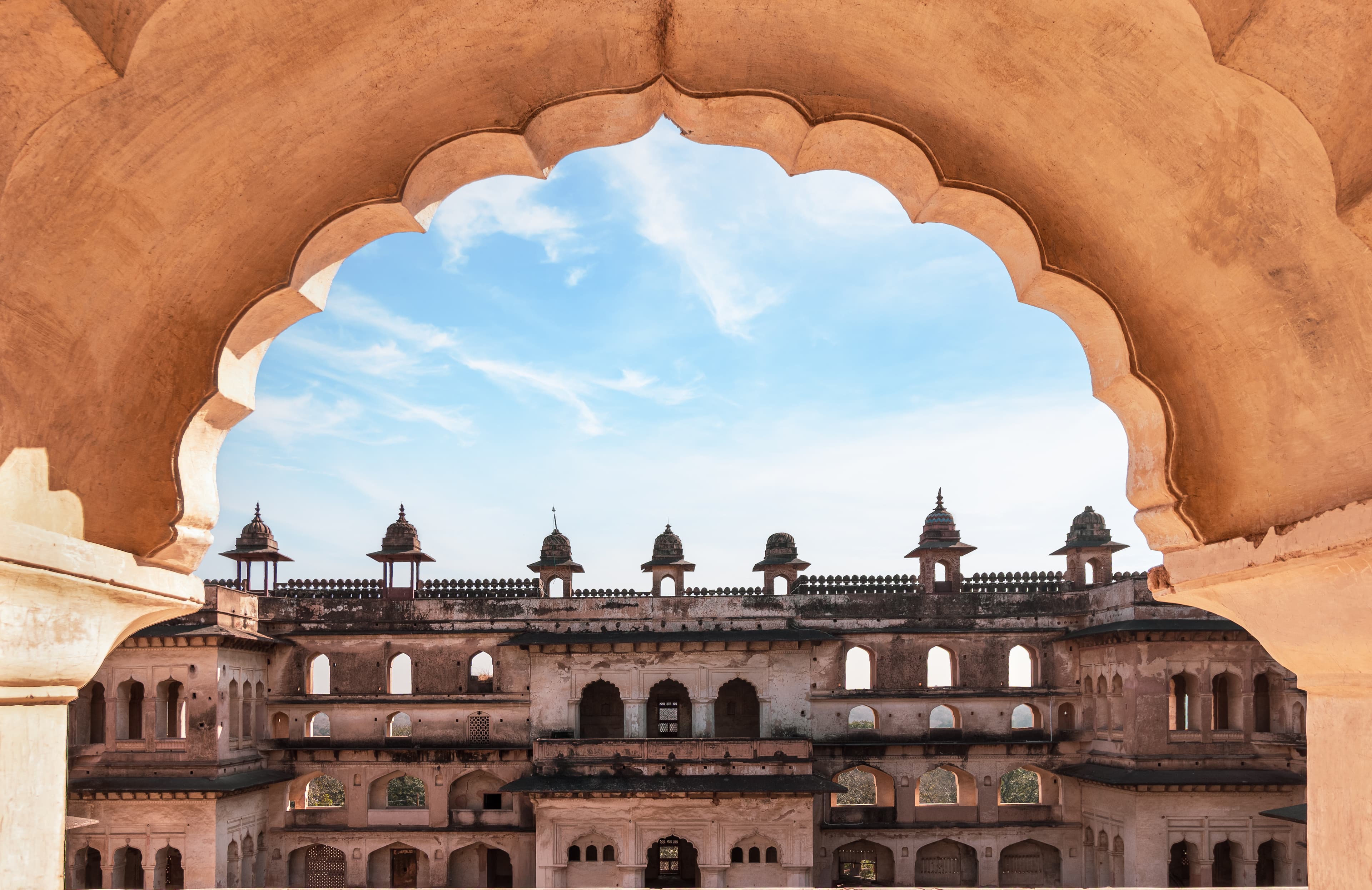 Raja Mahal Architectural Beauty