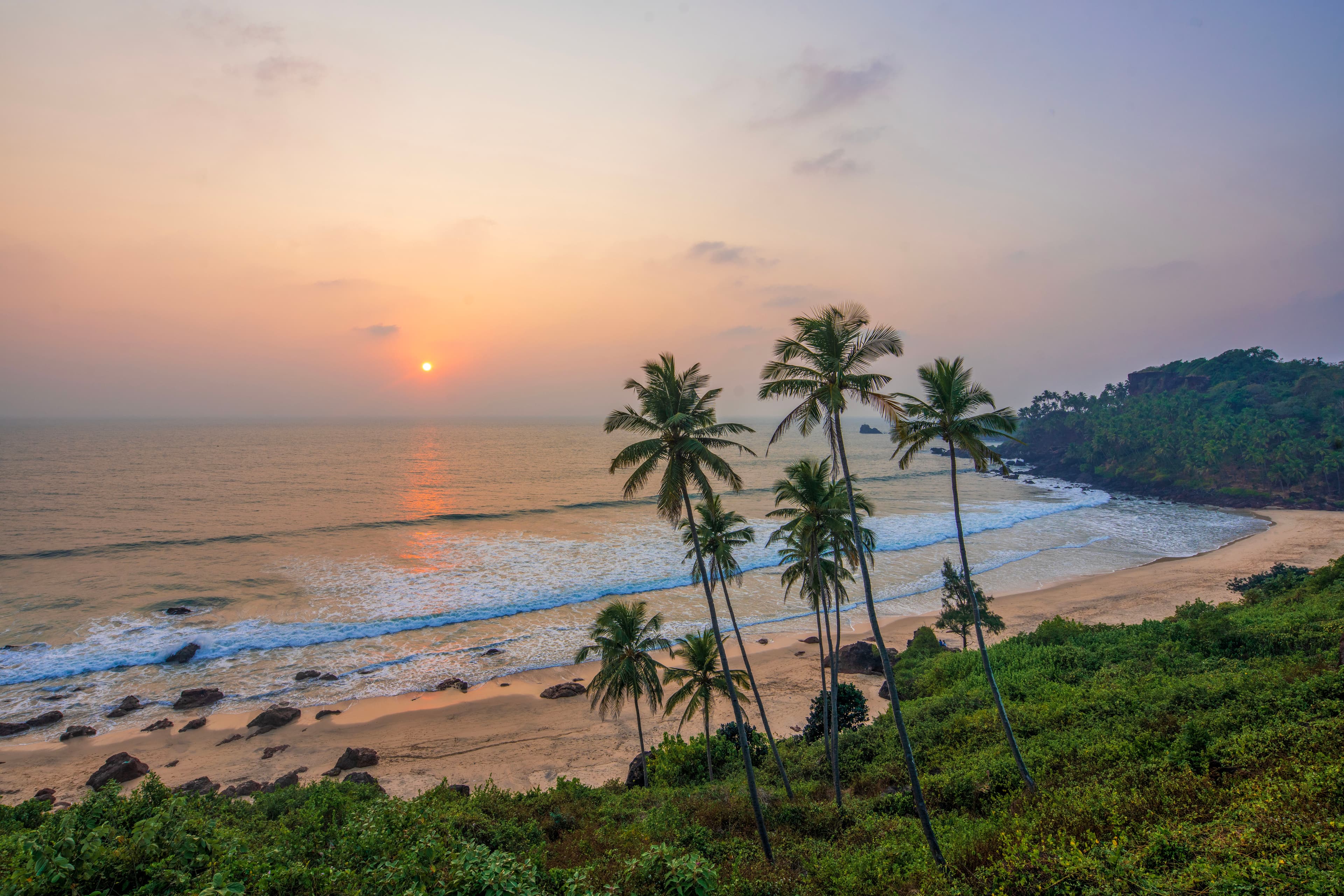 Sunset Serenade at Cabo De Rama Beach