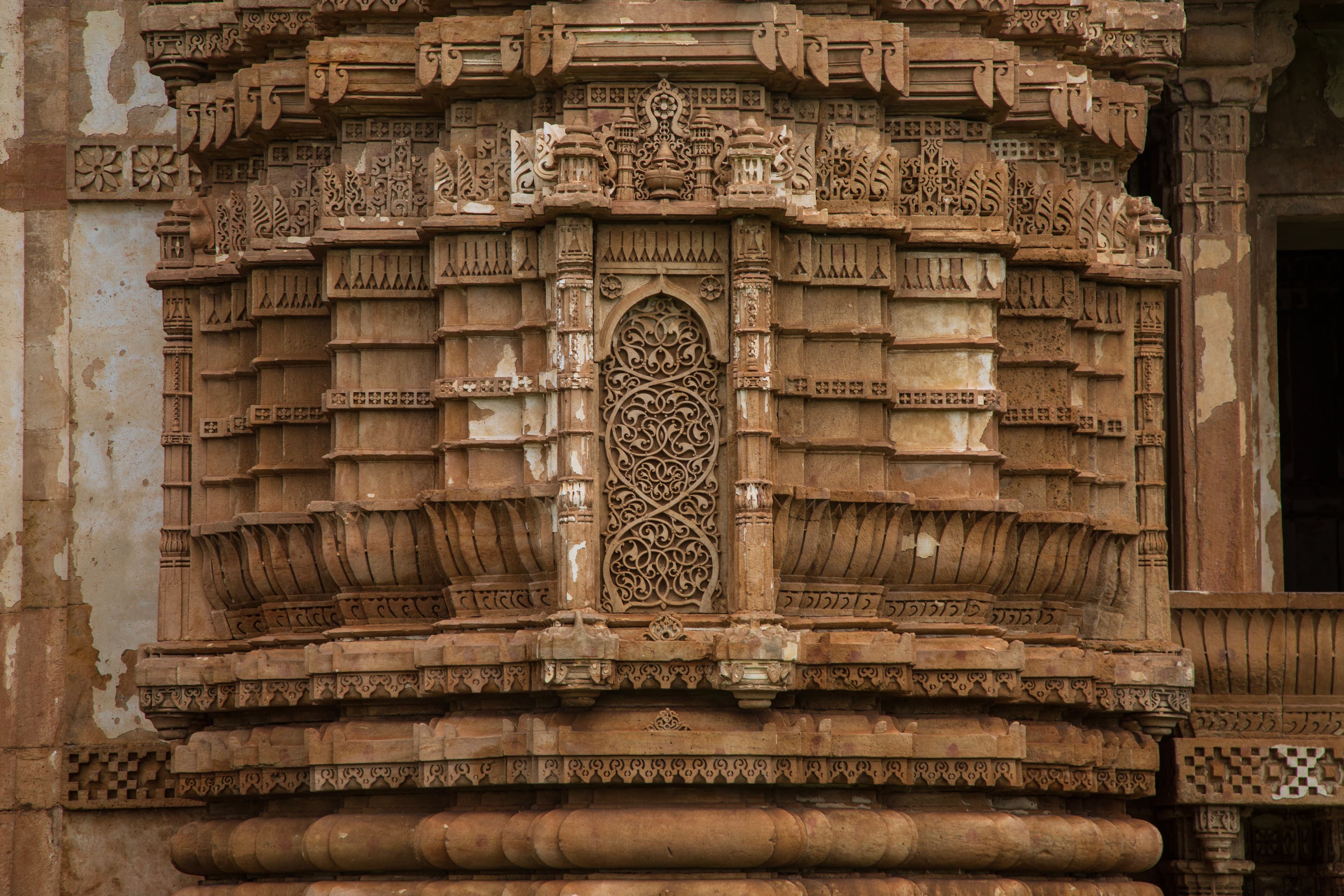 Intricate Stone Carving