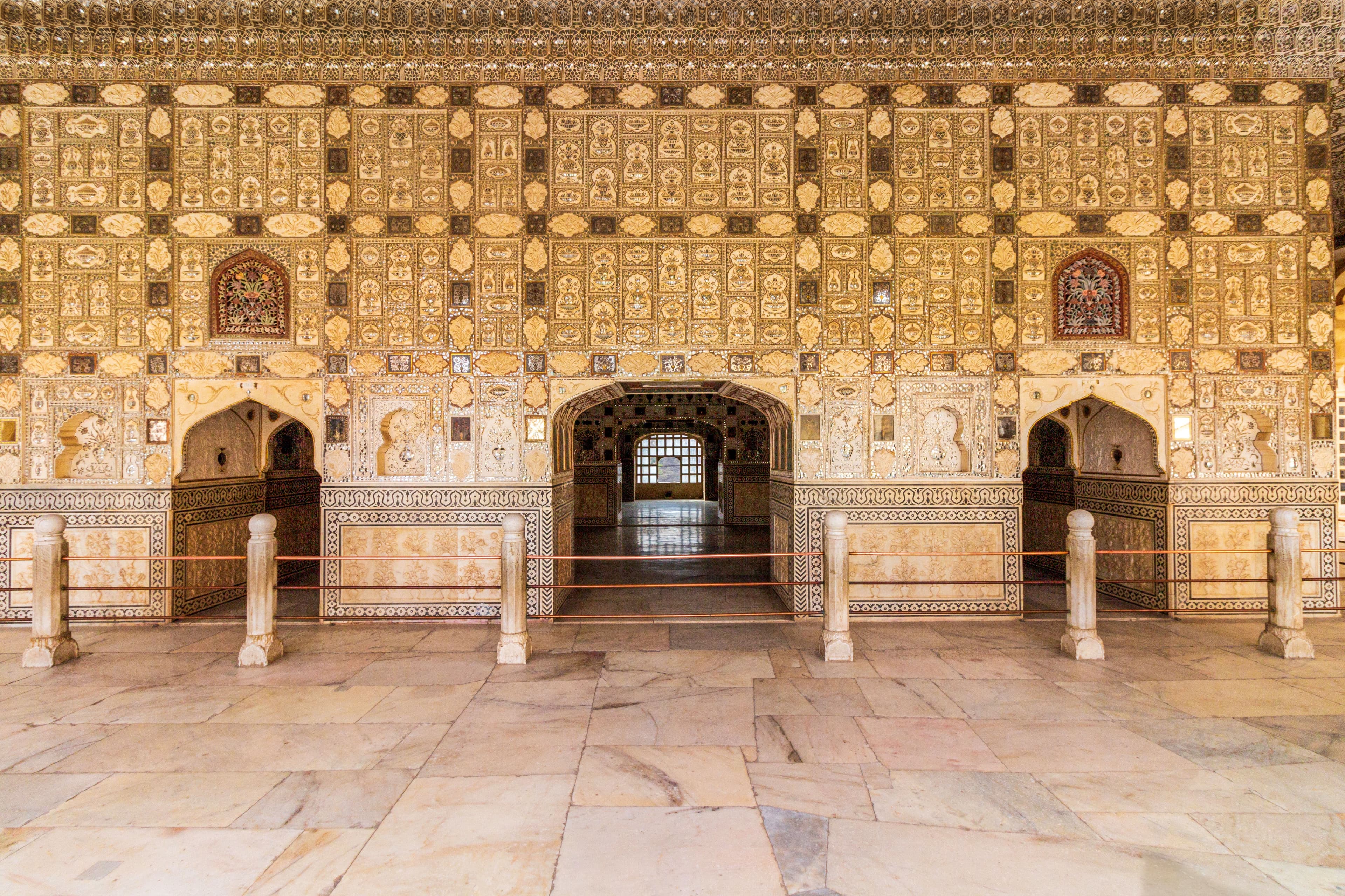 The Mirror Palace of Amer Fort