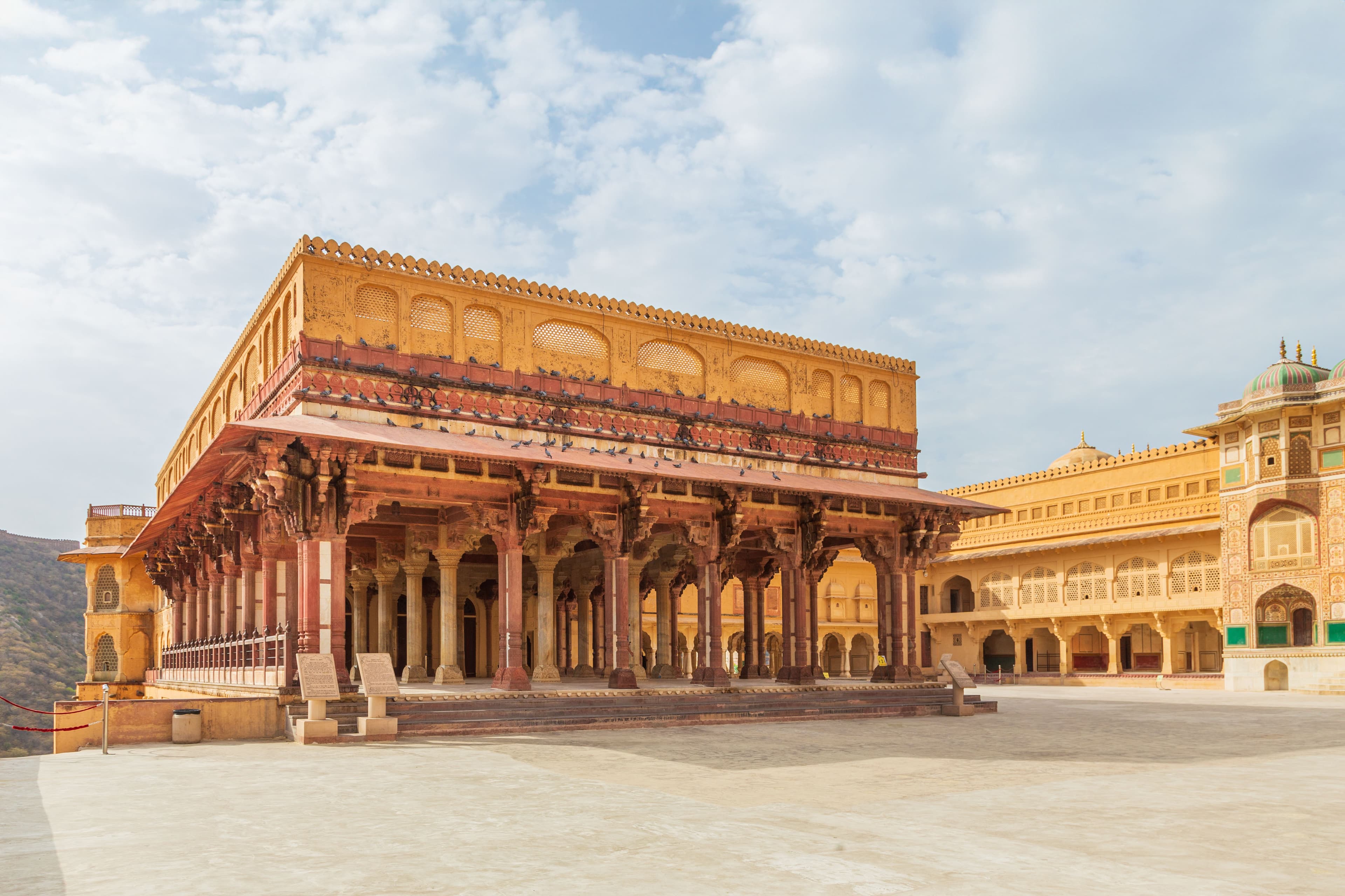 The Public Audience Hall of Amer Fort