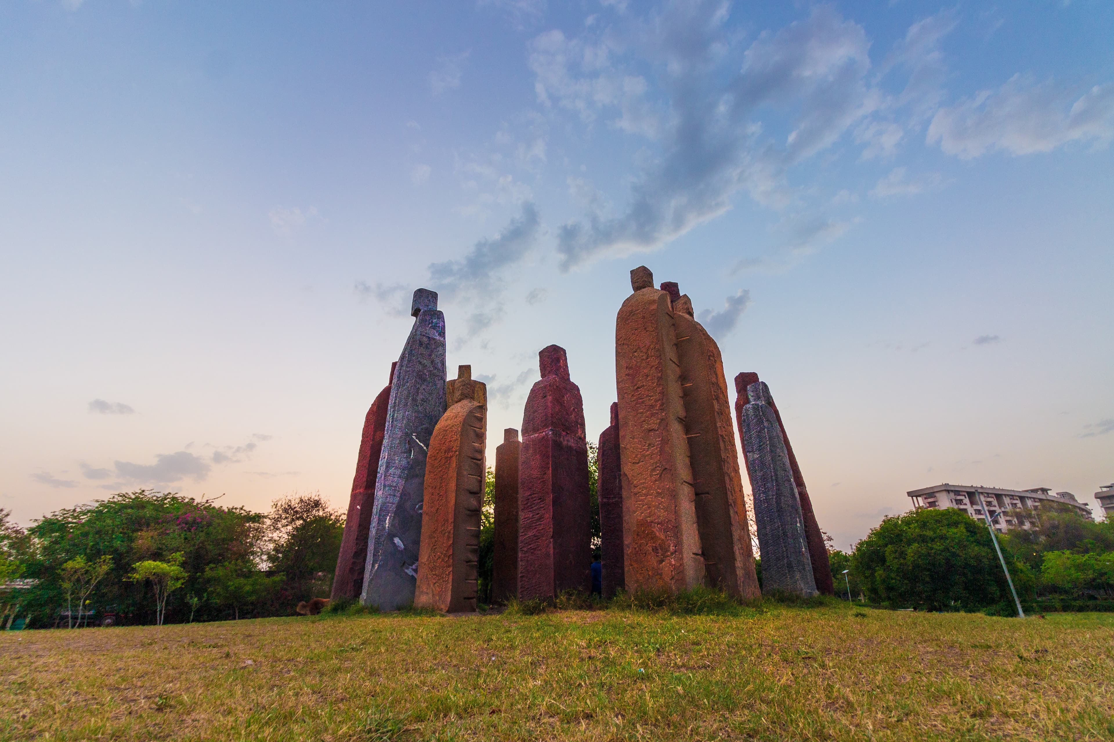 Sculpted Silhouettes at Twilight
