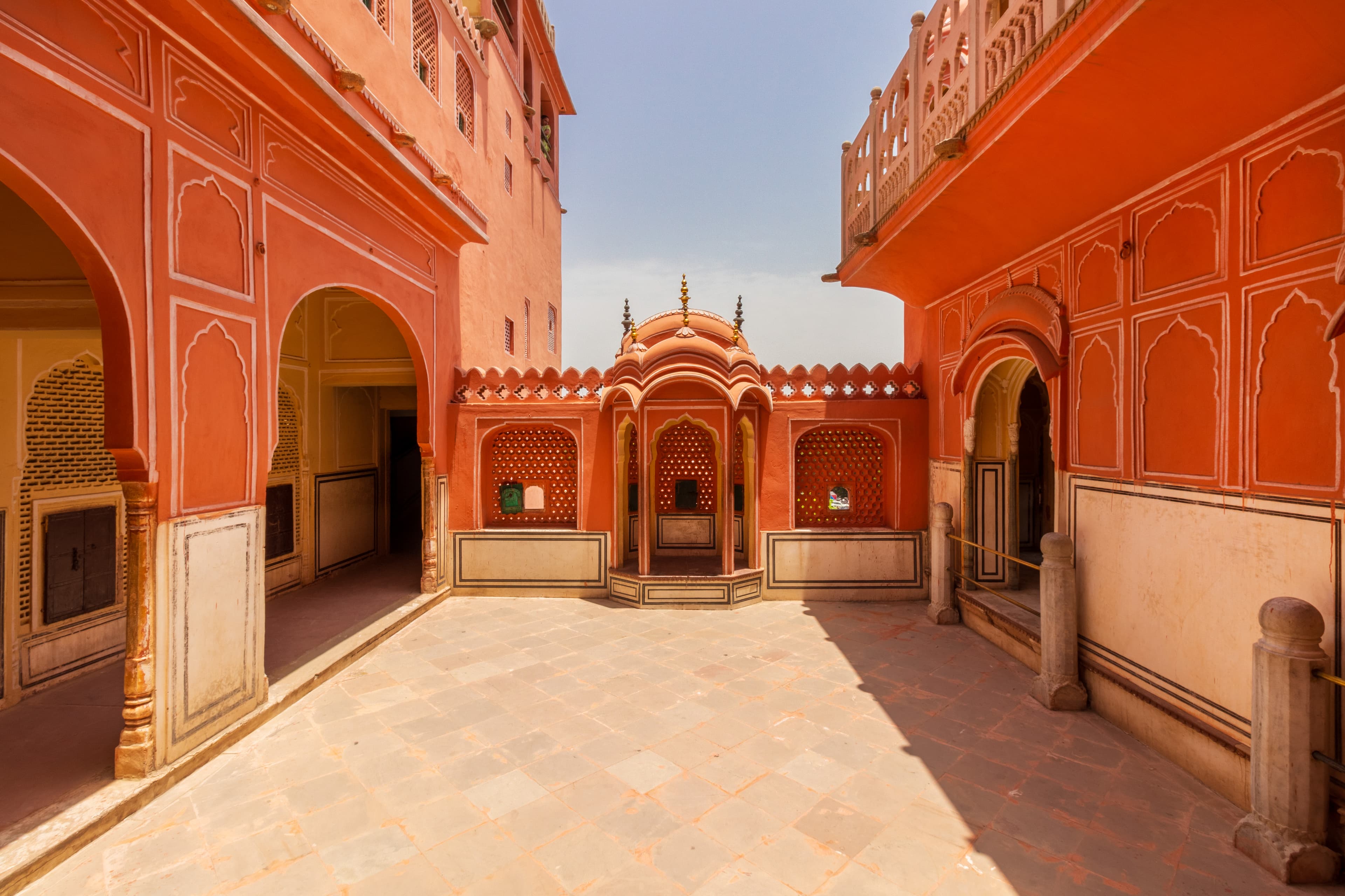 Intricate Windows of Hawa Mahal