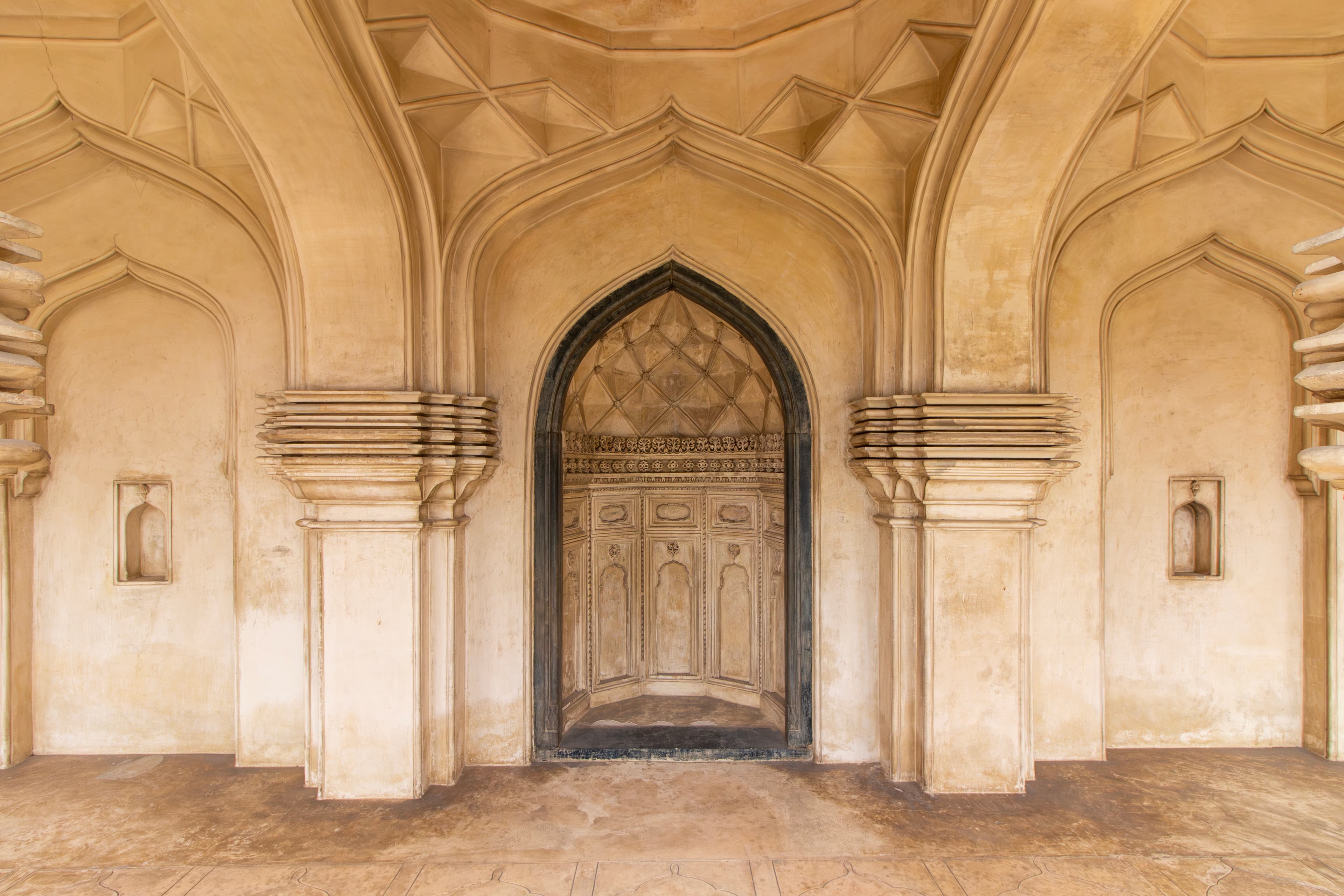 Ornate Niche Inside Charminar