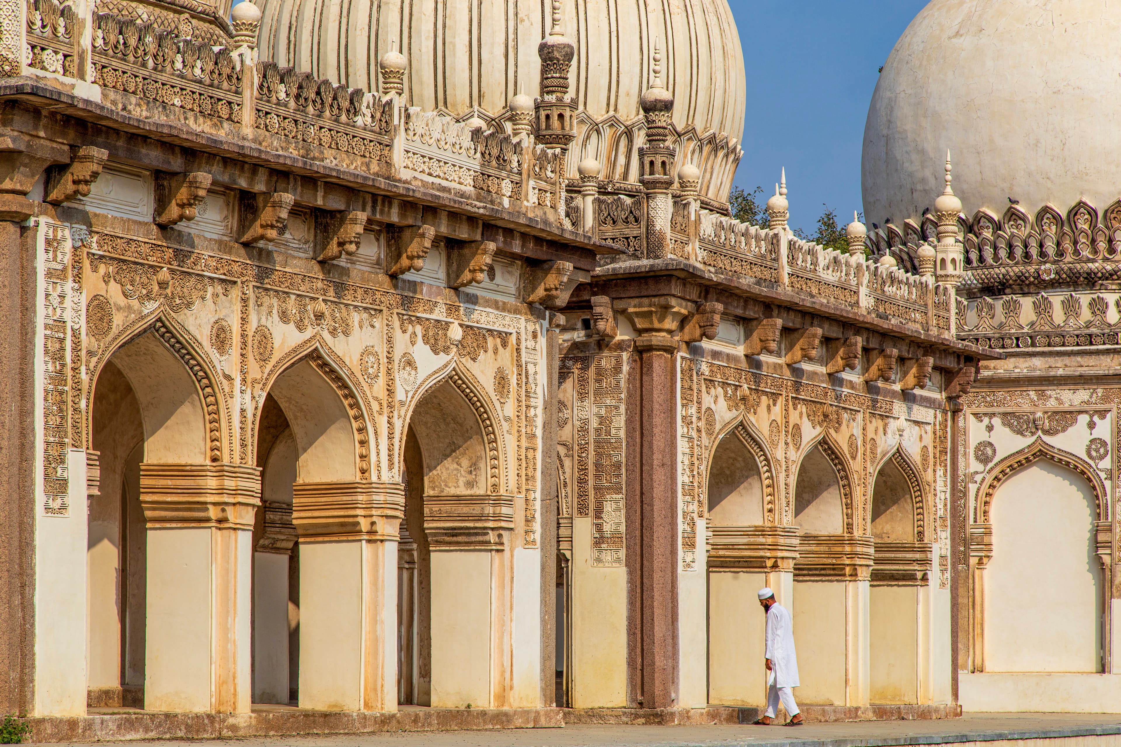 Golden Arches of Qutb Shahi Tombs