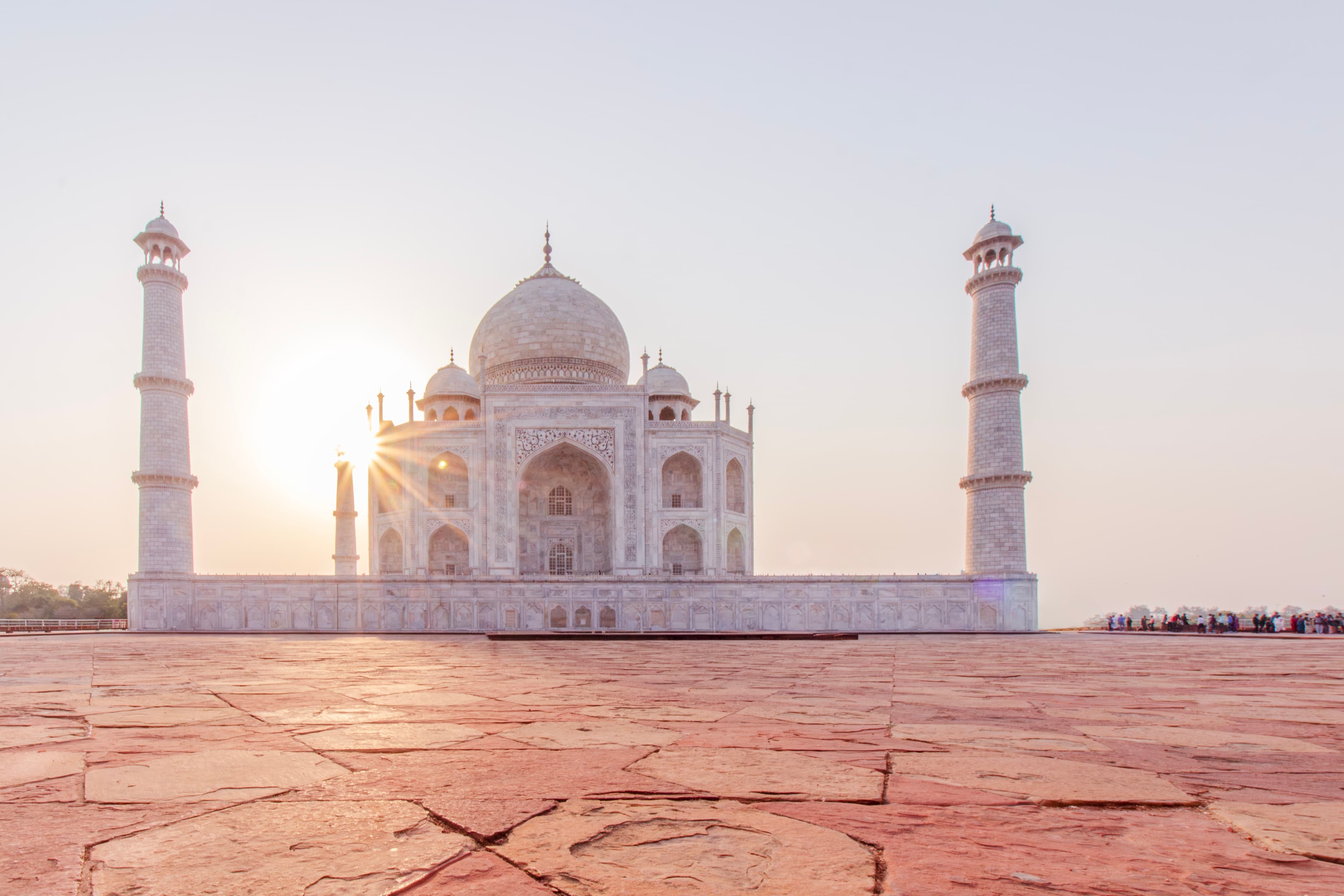 Golden Dawn at the Taj Mahal