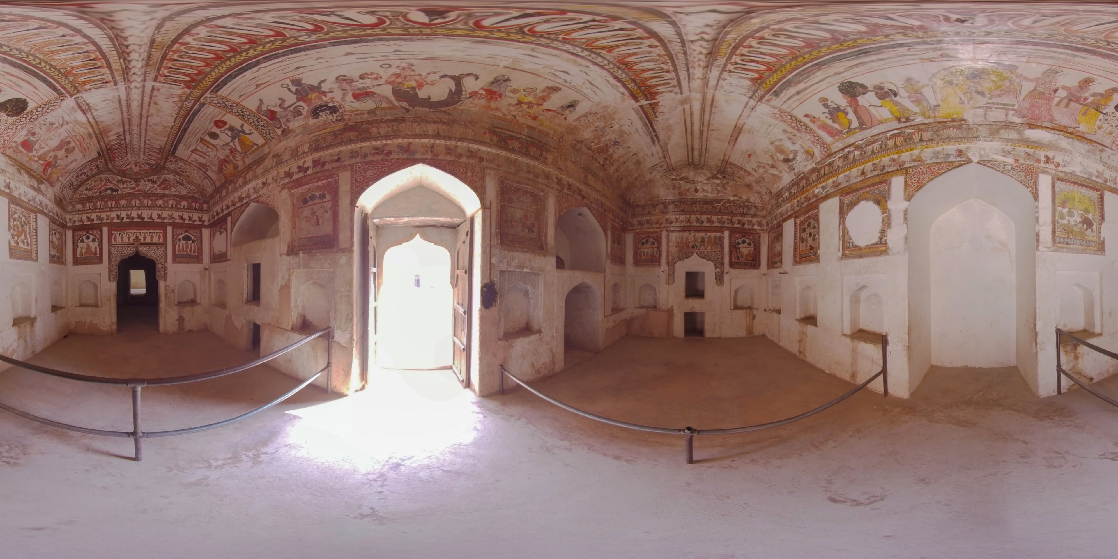 Whispers Beneath Painted Arches