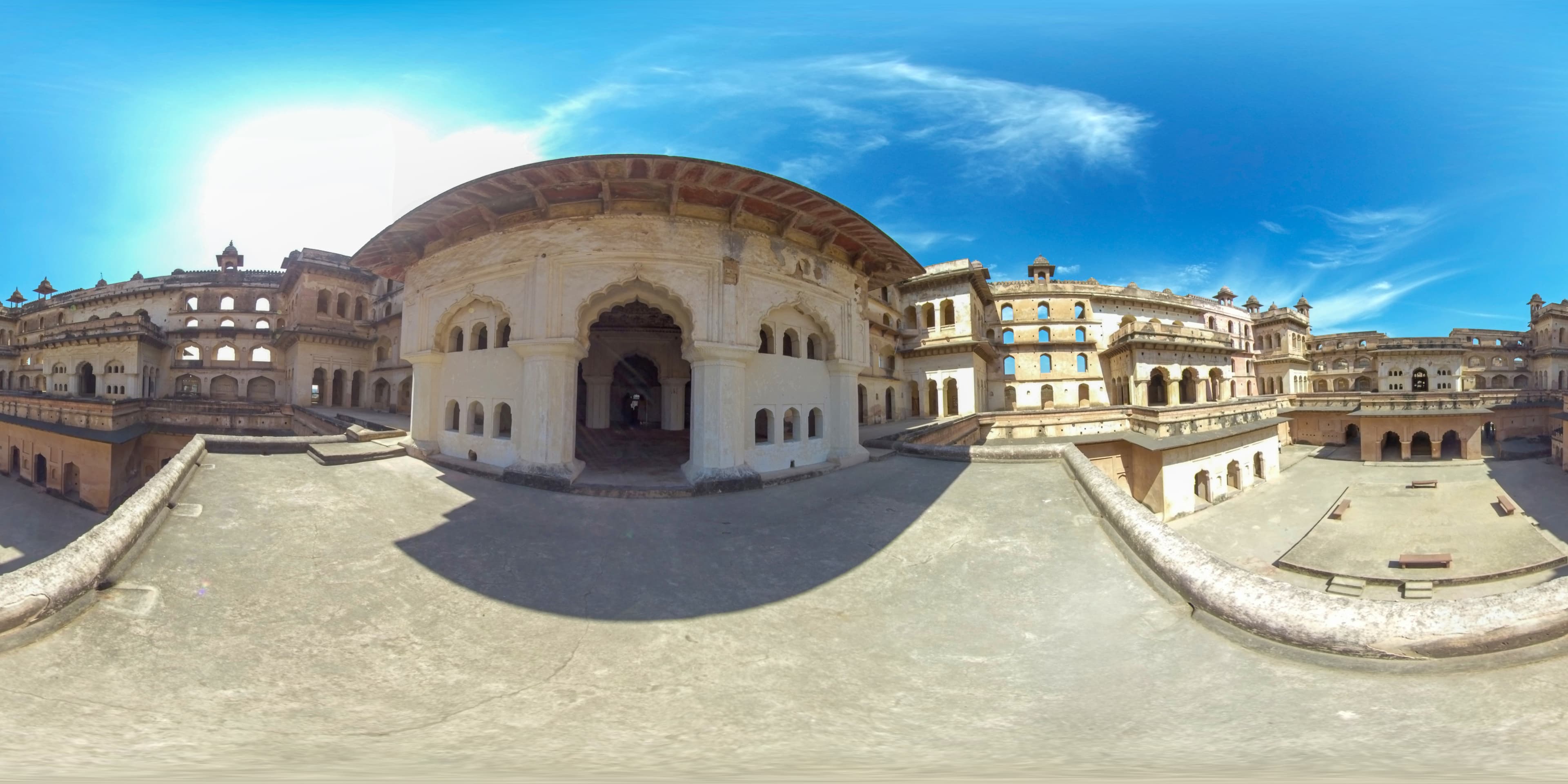 Rooftop Majesty at Orchha