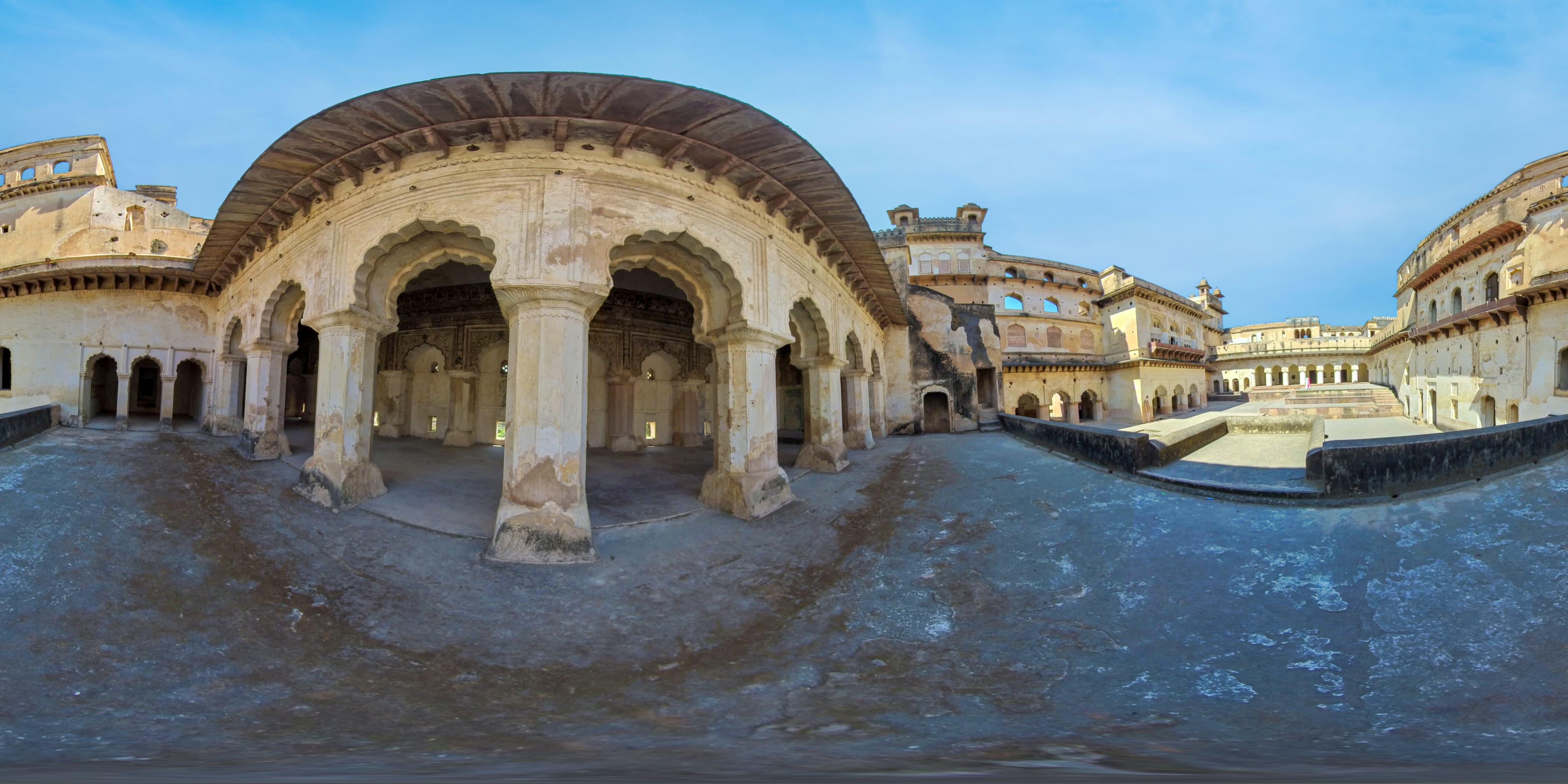 Raja Mahal's Silent Walkway