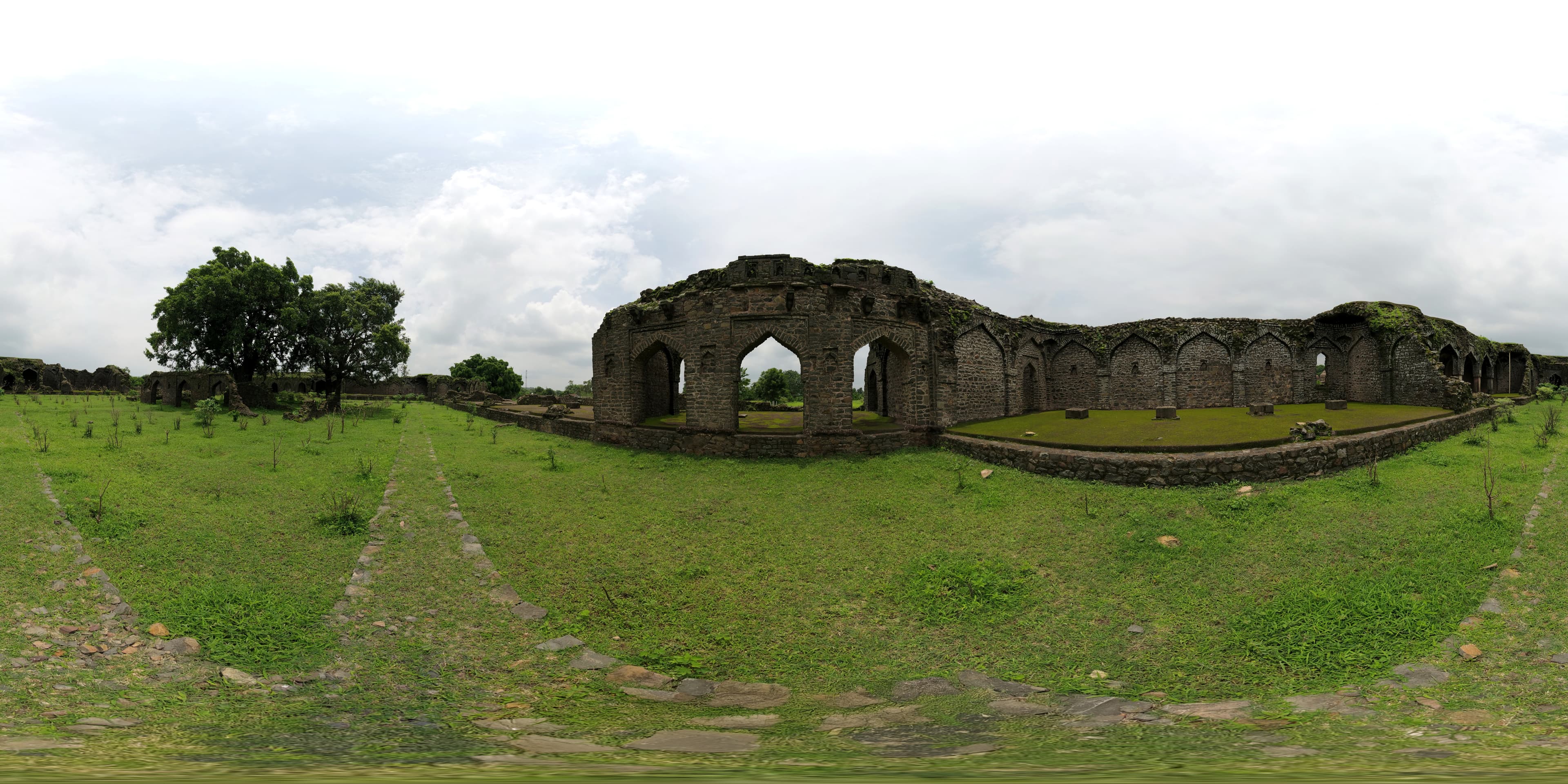 Echoes of Rest: The Courtyard of Lal Sarai